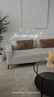 Niagara Regional Cleaning — Niagara’s perfect 5⭐ Airbnb specialists.

Take your space from sad to steady 5-star reviews—every single time.

From crisp, hotel-quality sheets to sparkling sinks and those thoughtful finishing touches… we don’t just clean, we create an experience your guests will feel the moment they walk in.

We take pride in every detail—and in the joy we leave behind for your next guests. ✨
 
NiagaraRegionalCleaning.ca 

#NiagaraCleaning #AirbnbSuccess #5StarService #VacationRentalCare