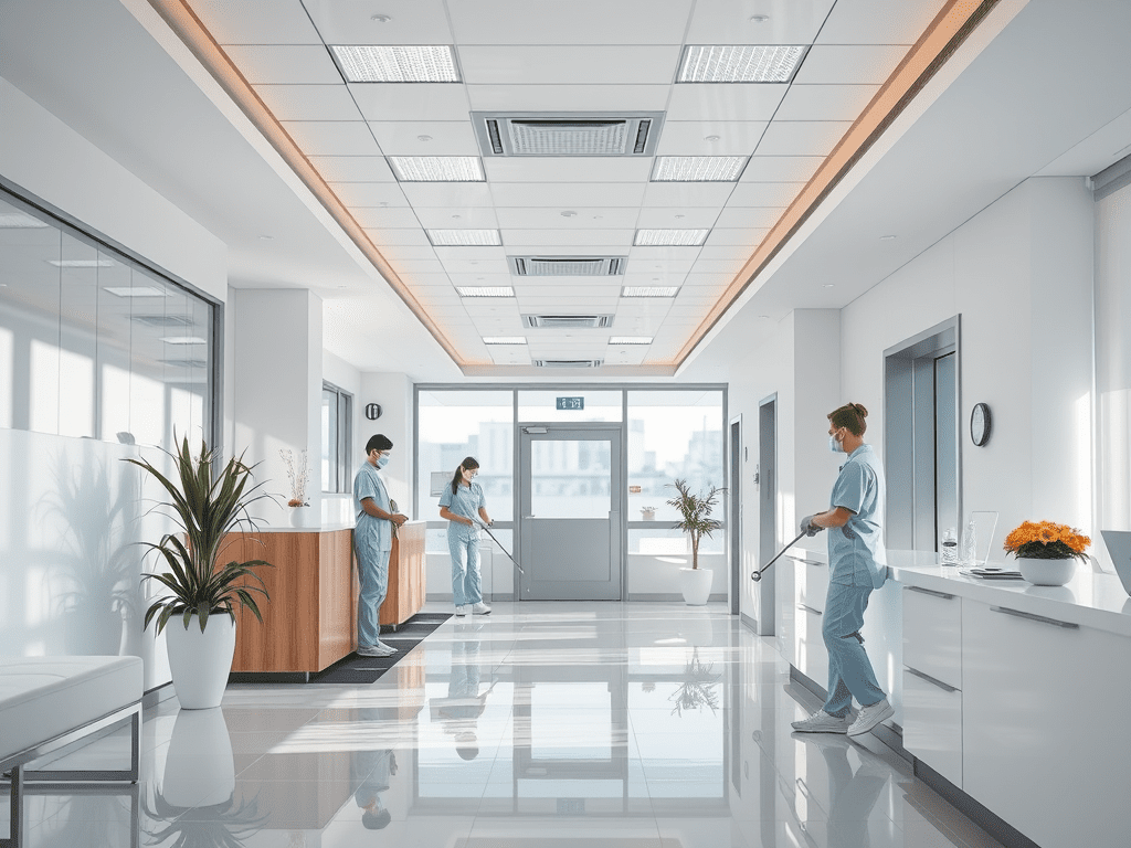 Commercial cleaning services