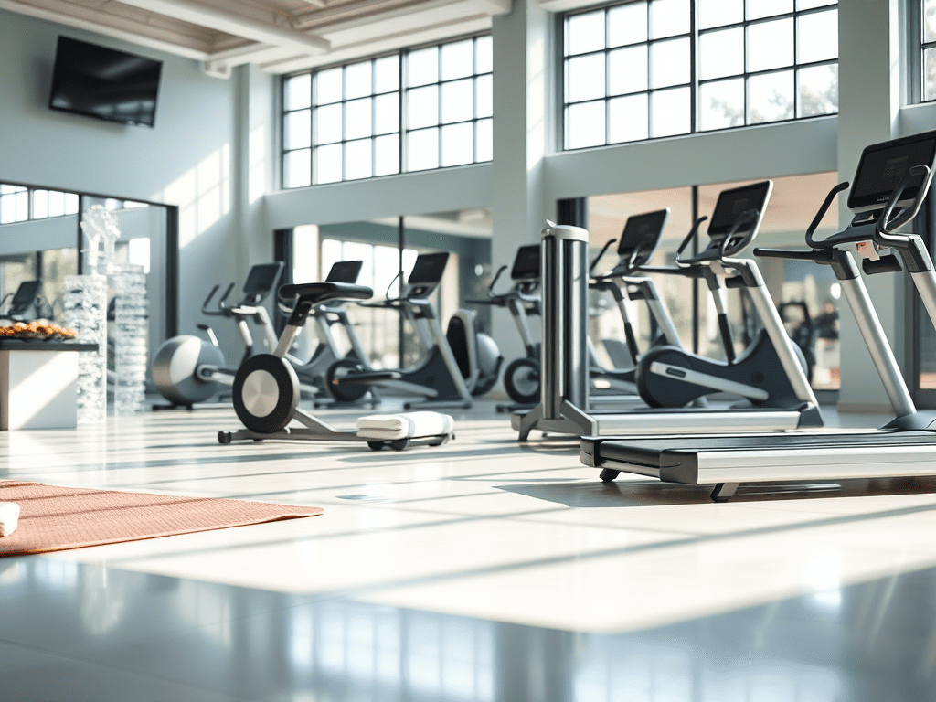 Cleaning services for gym facilities
